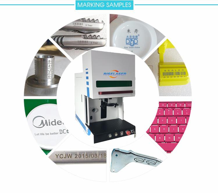 Enclosed Metal Fiber Laser Marking System 2