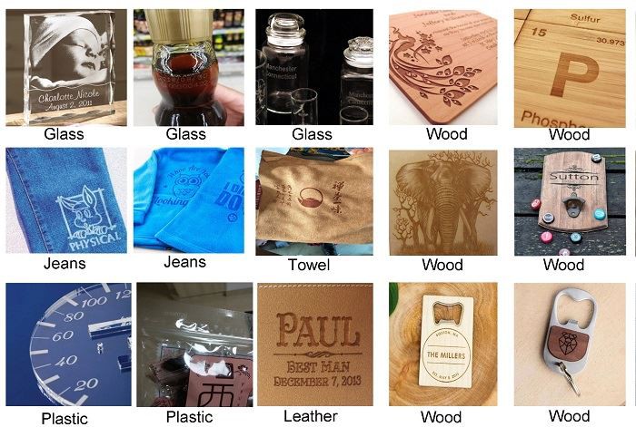 CO2 laser marking sample CO2 laser marking sample