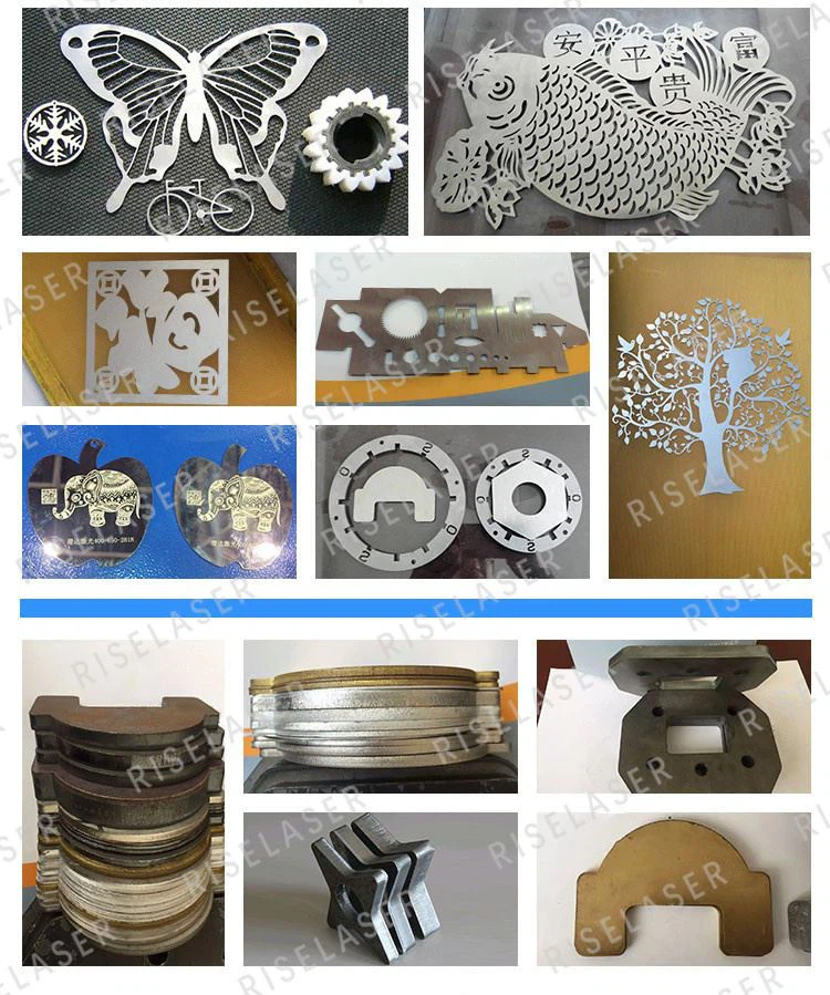 fiber laser metal tube cutting machine samples-3